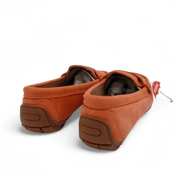 Blondo Shellby Women's Size 7.5 M Orange Suede Nubuck Waterproof Driver Loafer - Picture 10 of 13